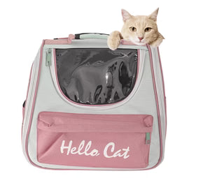 Hello Cat Pet Carrier Backpack