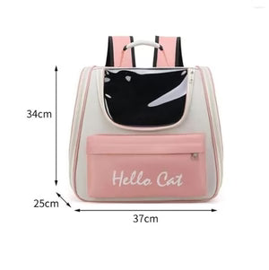 Hello Cat Pet Carrier Backpack