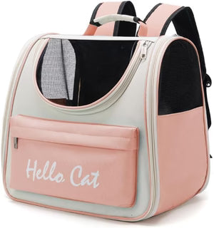 Hello Cat Pet Carrier Backpack